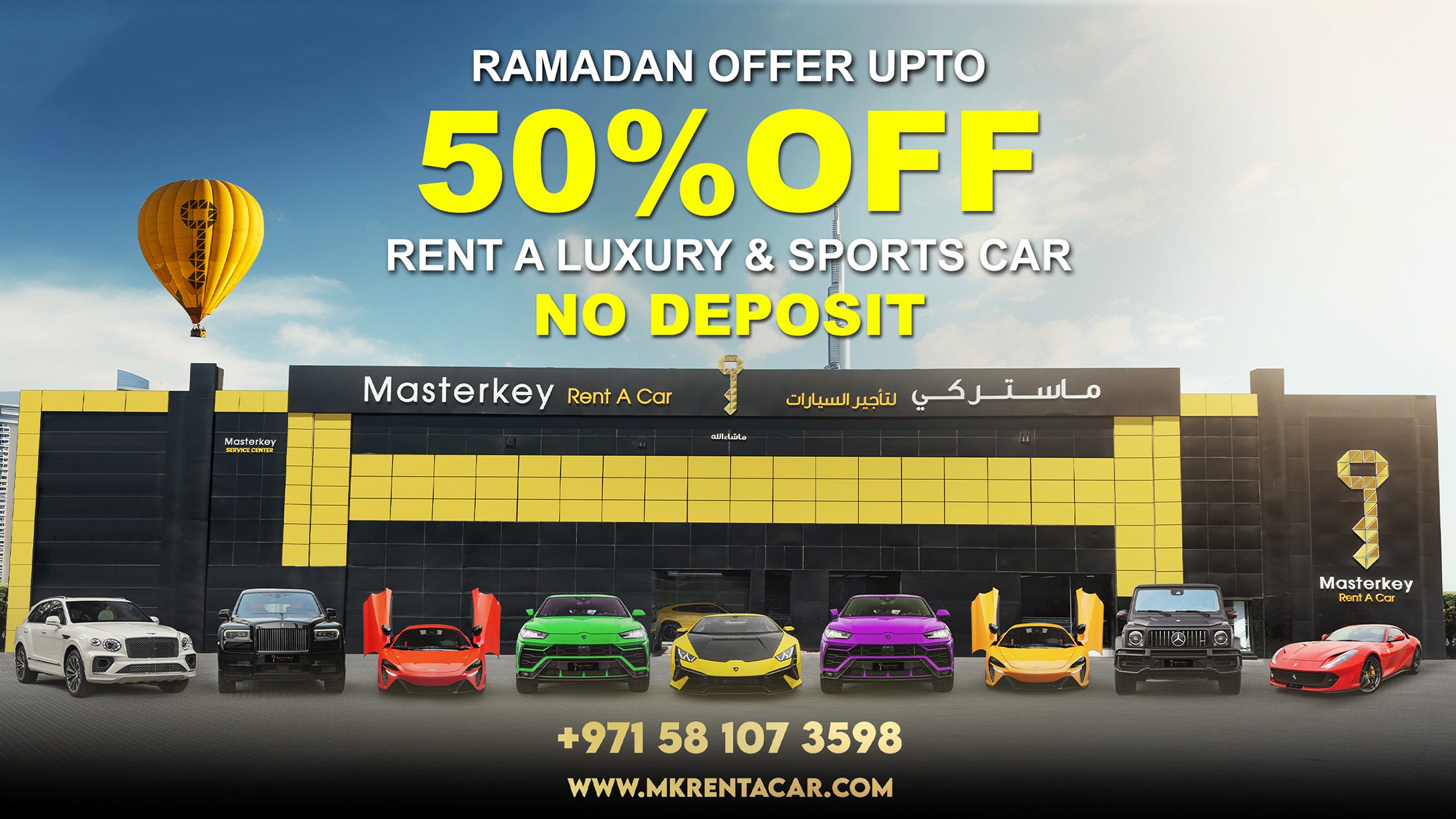 Celebrate Ramadan with MK Rent a Car